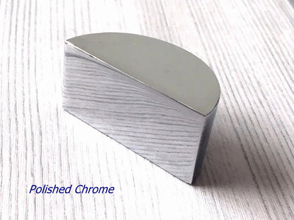 1.25" Centers Half Moon Drawer Pulls, Mid Century Modern MCM Kitchen Hardware
