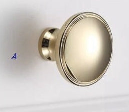 3" Brass Cup Drawer Pull - 8 Finishes | Modern Cabinet Hardware