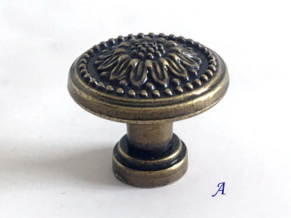 4 Zoll Schublade zieht Drop Griff Antik Bronze Vintage Stil Lynns Hardware