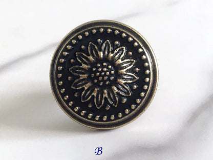 4 Zoll Schublade zieht Drop Griff Antik Bronze Vintage Stil Lynns Hardware