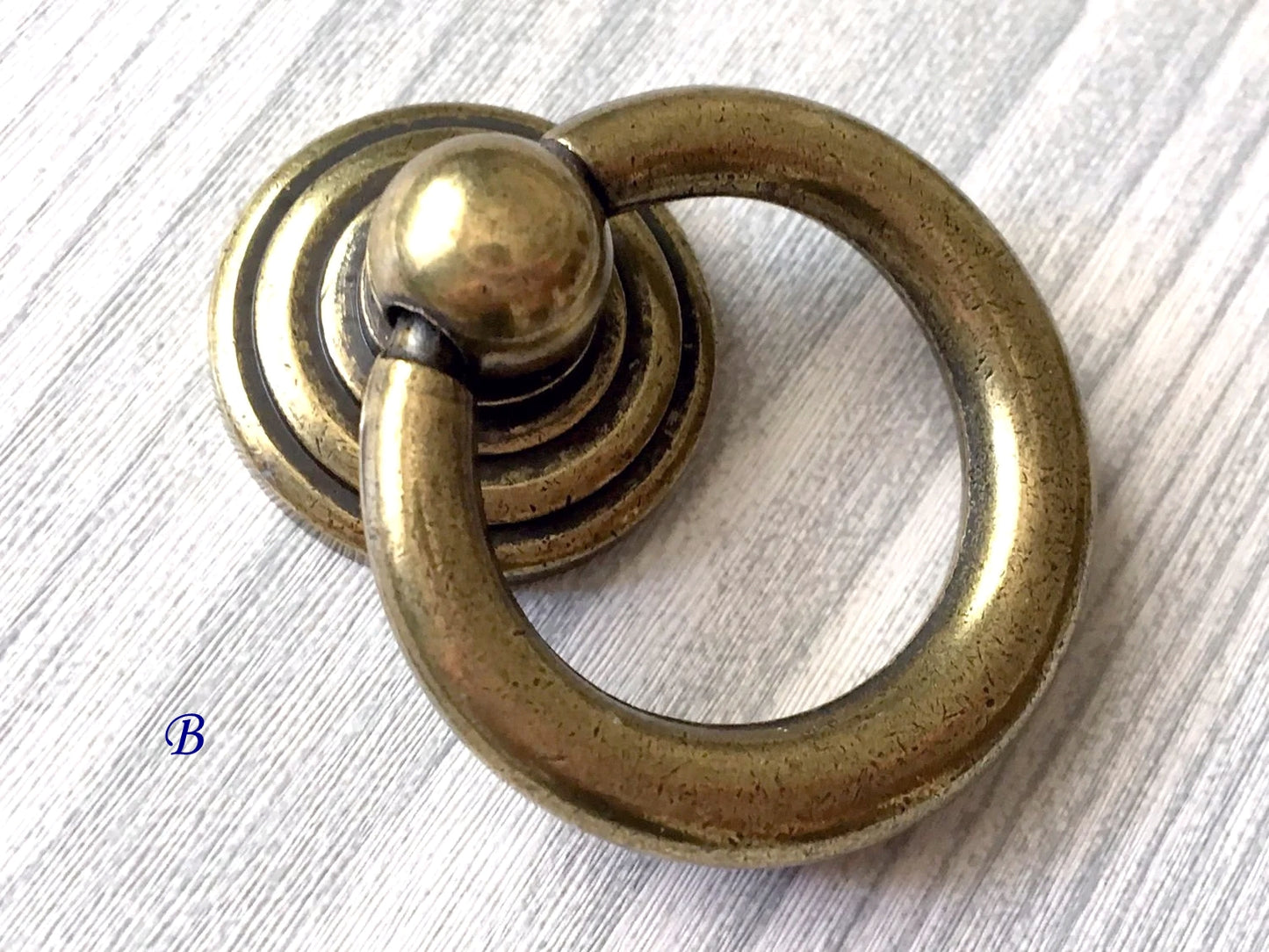 3,5" 4,25" Zentren Antik Silber Swing Bail Griff &amp; Anhänger Drop Ring Pull