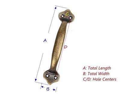 Unlaquered Brass Cabinet Pulls | Lynns Graceland Hardware