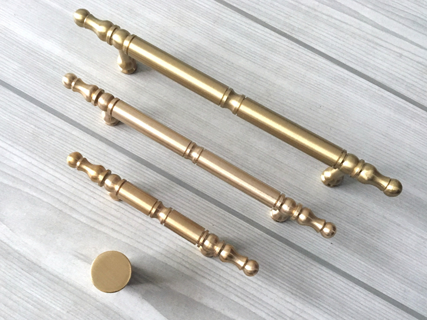 2.25" 2.5" 3.75" 4.25" 5" European Brass Drawer Pull Handle, Classic Kitchen Hardware