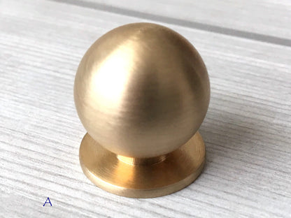 2.25" 2.5" 3.75" 4.25" 5" European Brass Drawer Pull Handle, Classic Kitchen Hardware