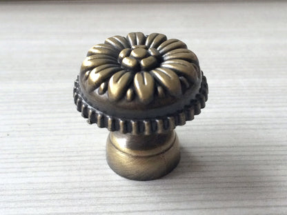 Antique Bronze Georgian Cabinet Pull - 2.5" 3.75" 5"