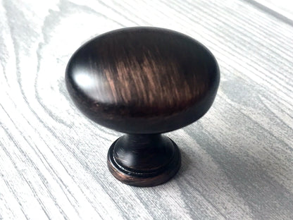 3.5" 6" Centers Oil Rubbed Bronze Cabinet Bar Pull - LynnsHardware