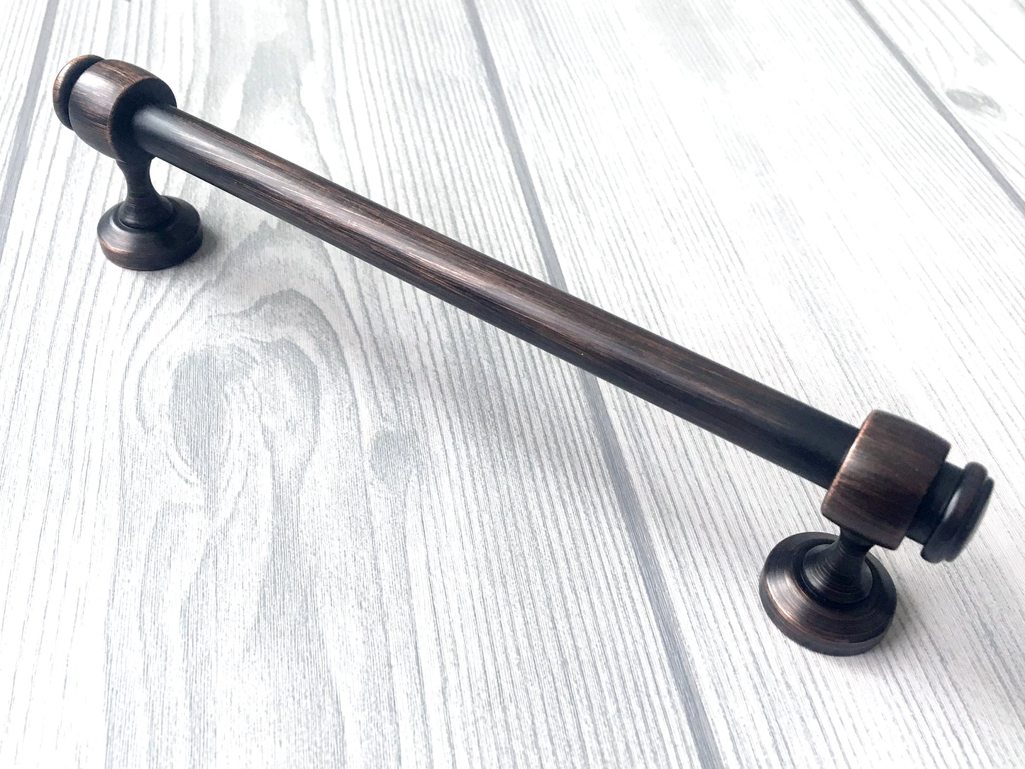 3.5" 6" Centers Oil Rubbed Bronze Cabinet Bar Pull - LynnsHardware
