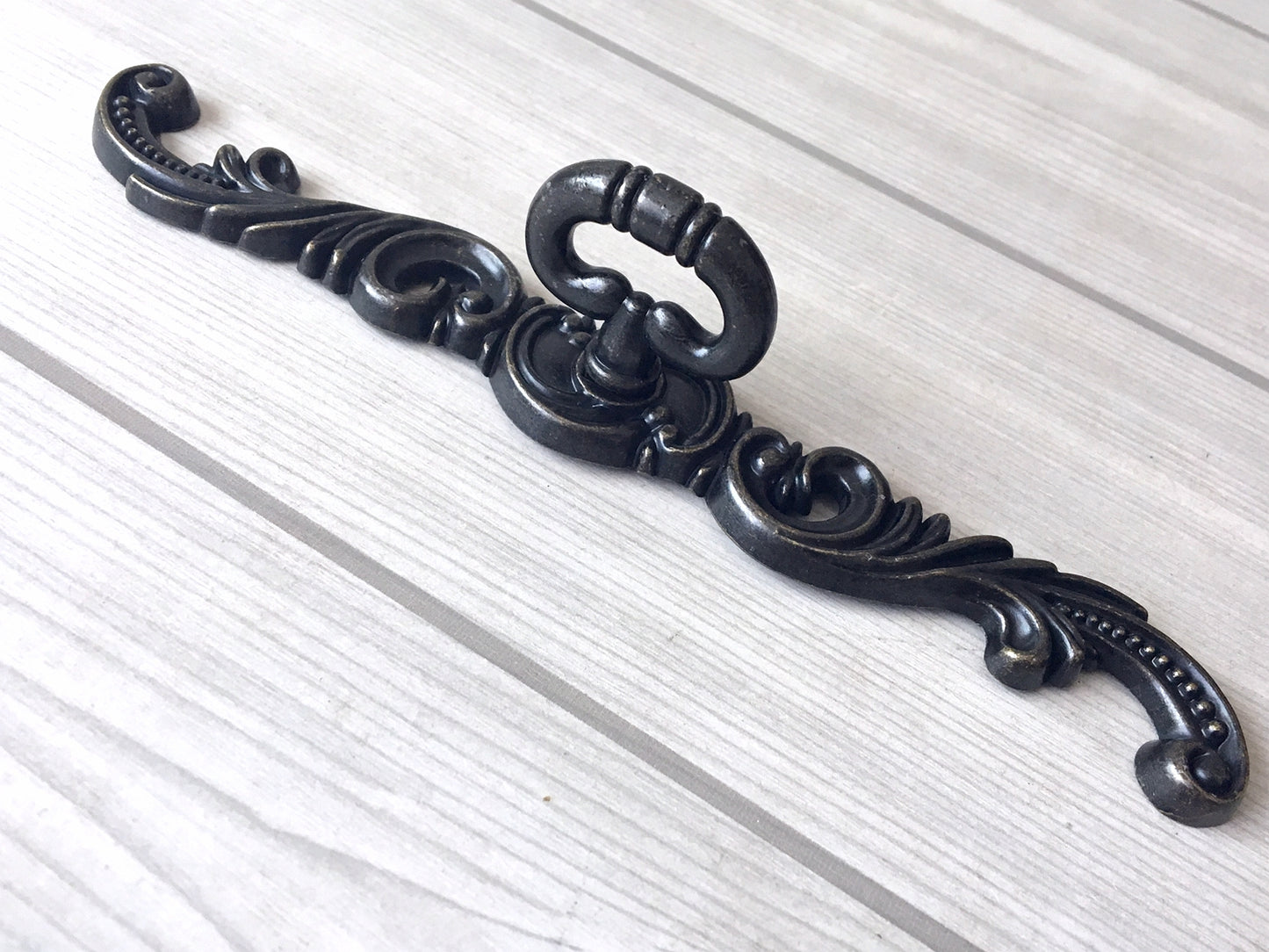 Dark Antique Bronze Ring Knobs