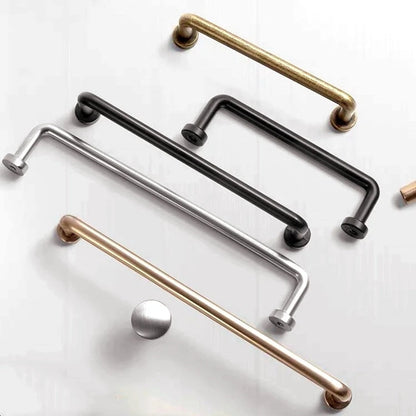 3.75" 5" 7.5" Slim Drawer D Pulls - 6 Finishes