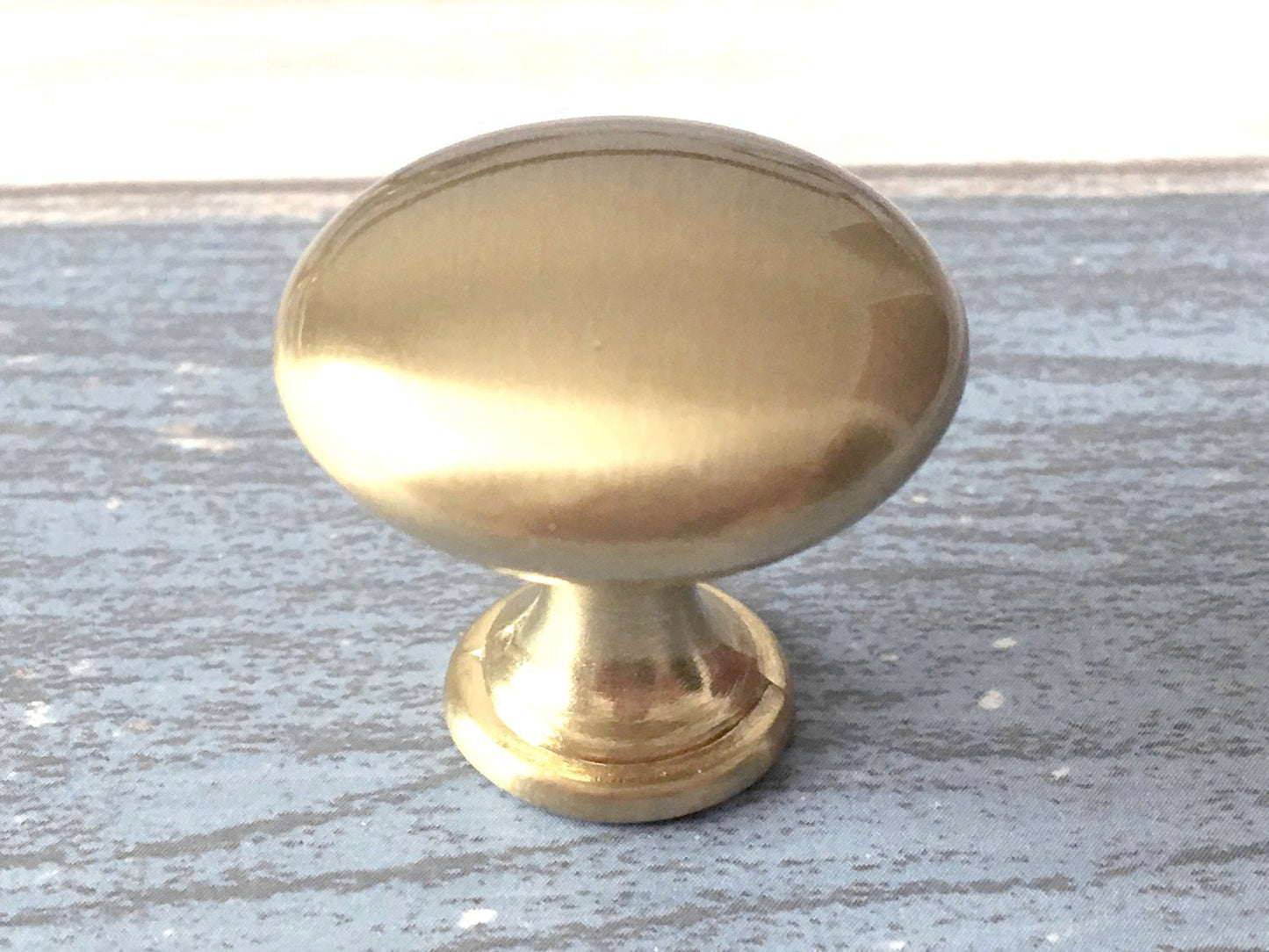 3.5" Centers Gold Cup Drawer Pull and Cabinet Knob