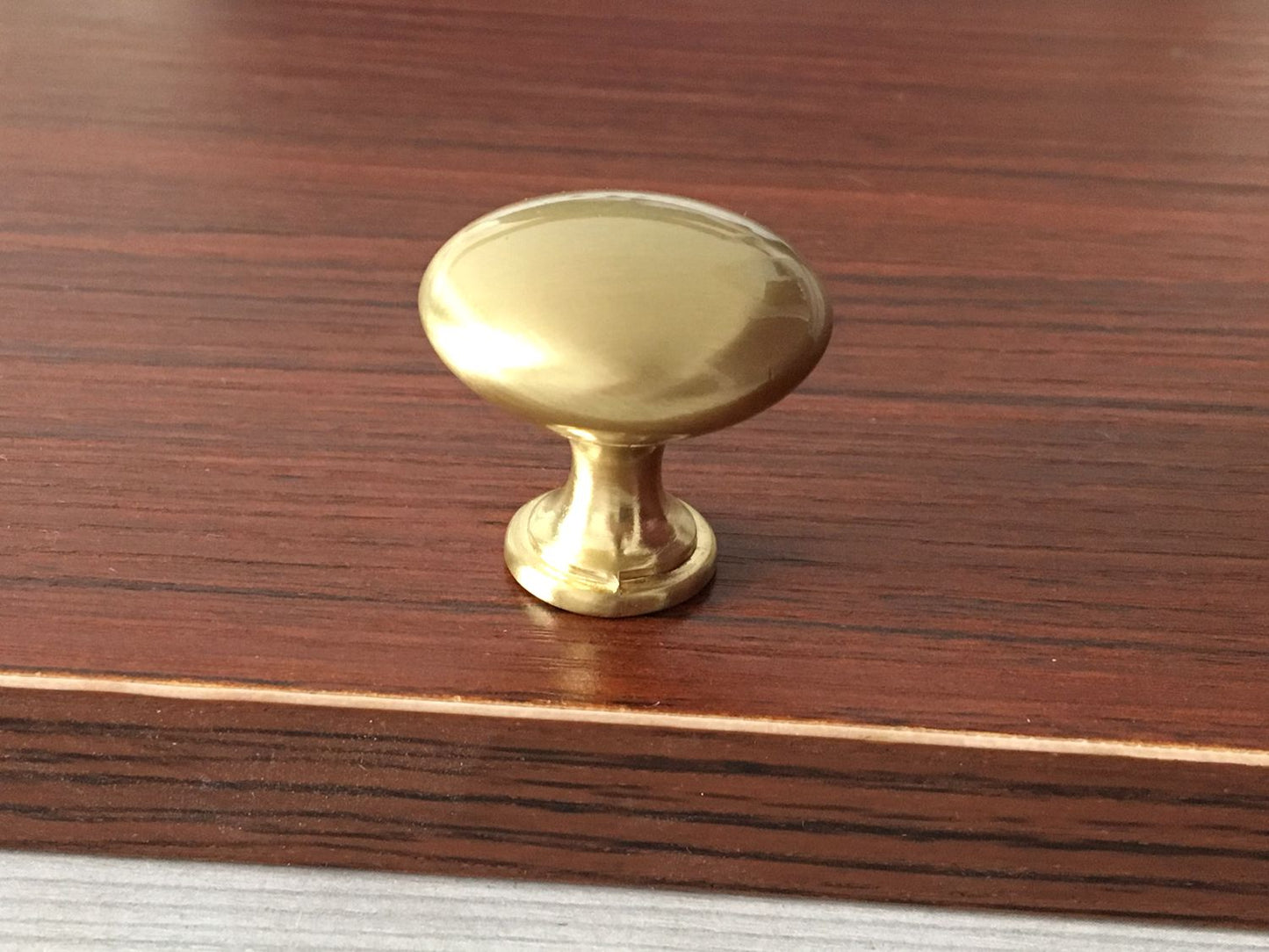 3.5" 6" Brushed Gold European Cabinet Bar Pull & Drawer Knob
