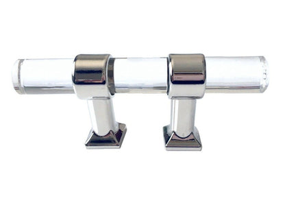 Acrylic Drawer Pulls & Cabinet Handles - Glass Look Lucite Hardware