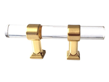 Acrylic Drawer Pulls & Cabinet Handles - Glass Look Lucite Hardware