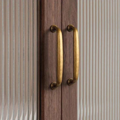 Poignées d'armoire en bronze antique, boutons de cuisine, quincaillerie rétro vieillie