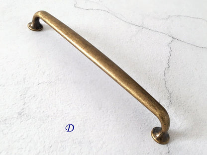Poignées d'armoire en bronze antique, boutons de cuisine, quincaillerie rétro vieillie