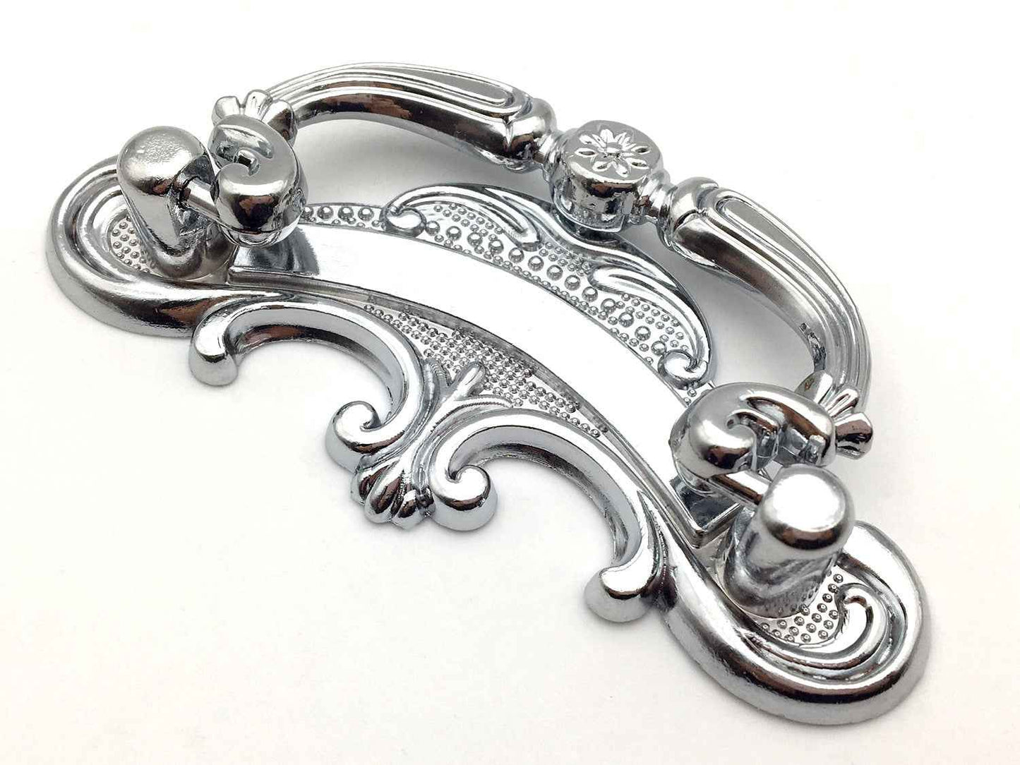 2.5" Baroque Swing Bail Drawer Pulls - Gold/Bronze/White