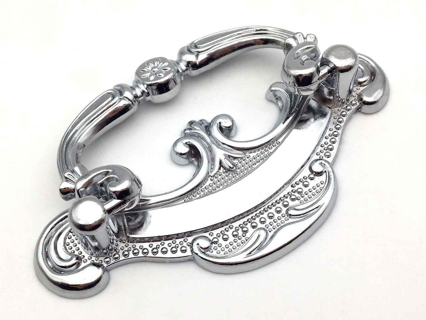 2.5" Baroque Swing Bail Drawer Pulls - Gold/Bronze/White