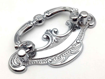 2.5" Baroque Swing Bail Drawer Pulls - Gold/Bronze/White