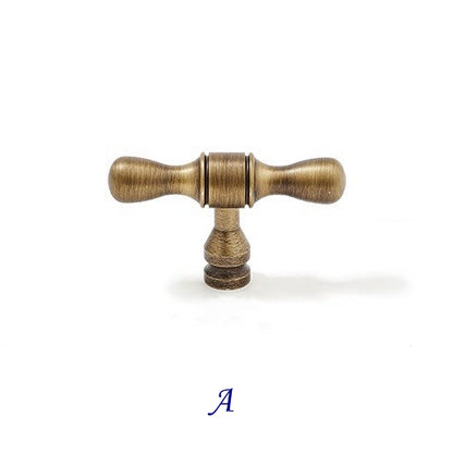 Brass Cabinet Euro Bar Pulls - Antique Bronze - LynnsHardware