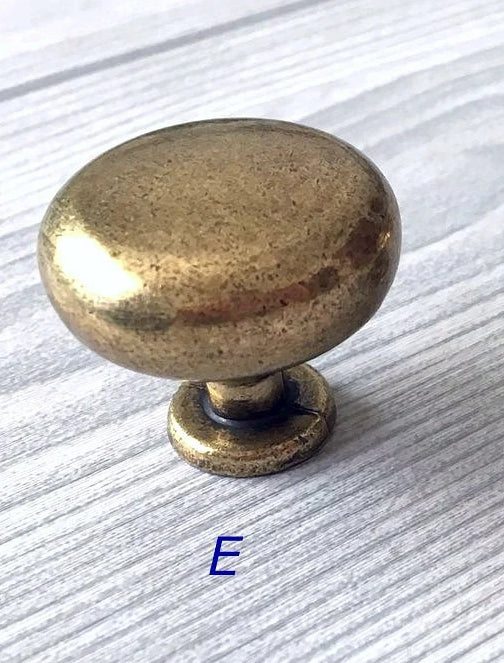 Antique Drawer Pulls Mid Century Modern Bronze Hardware