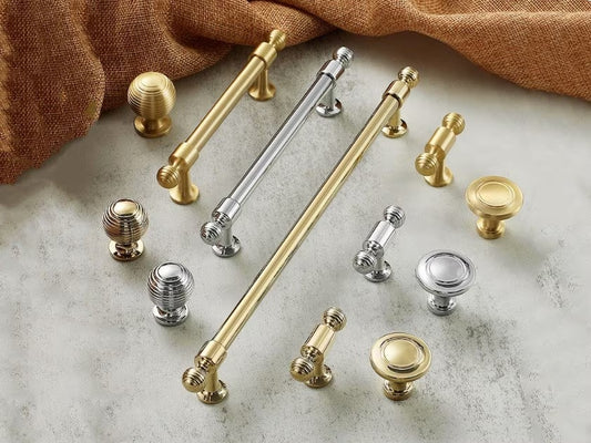 Beehive Brass Cabinet Pulls Handles Lynns Hardware