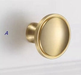 3" Brass Cup Drawer Pull - 8 Finishes | Modern Cabinet Hardware