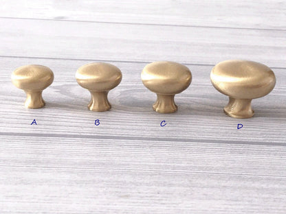 Brass Cabinet Hardware Knobs