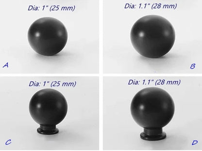 Brass Cabinet Knobs Matte Black Lynns Hardware