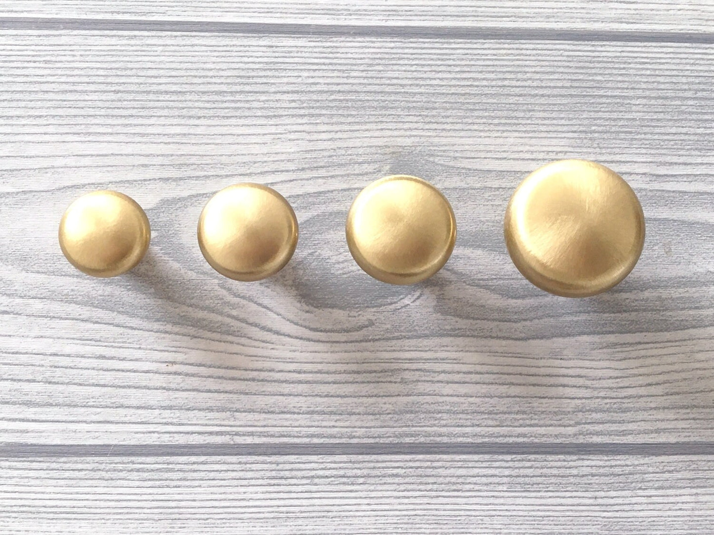 Brass Drawer Knobs Brushed Gold
