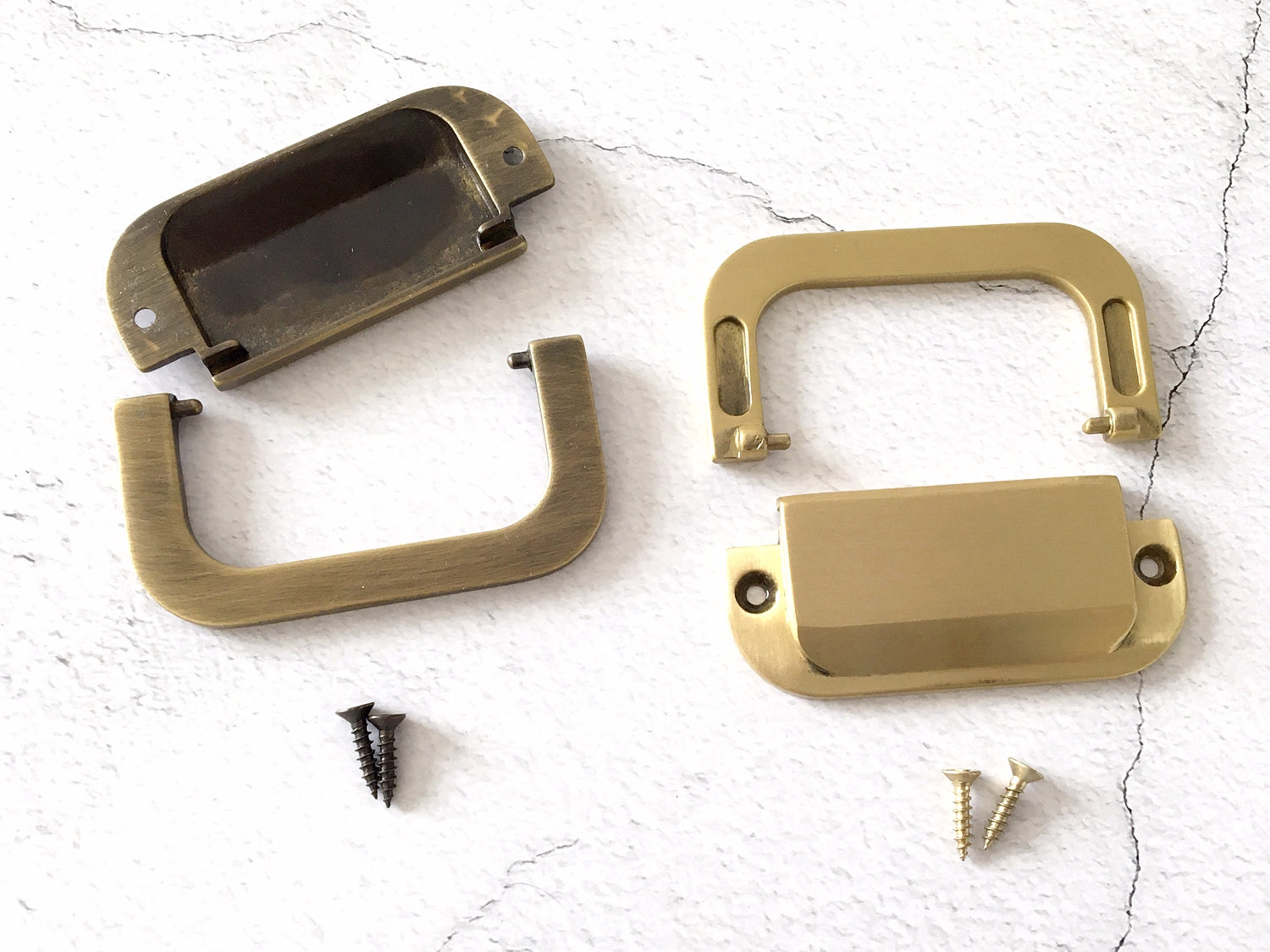 Brass Drop Cabinet Pulls Bronze Front Scrws