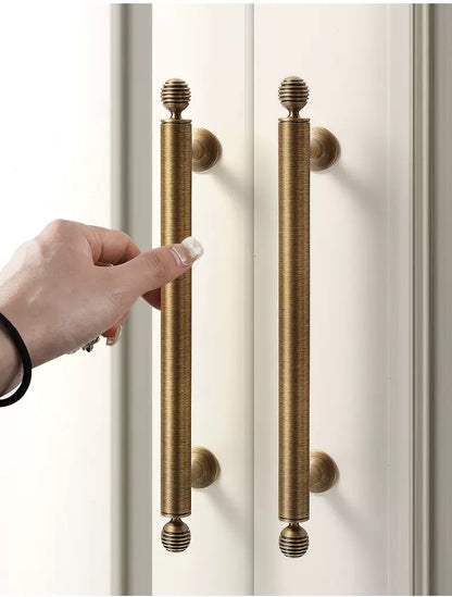 Brass Handles Beehive Bronze Cabinet Pulls Drawer Pull Handle Hardware
