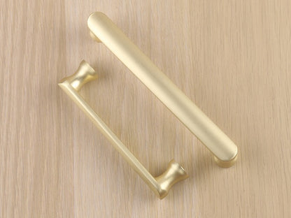 Brushed Gold Cabinet Pulls Dresser Knobs Drawer Handles Lynns Hardware