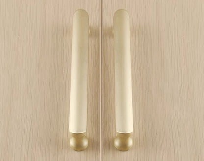 Brushed Gold Dresser Handles Drawer Pulls Cabinet Door Knobs Lynns Hardware