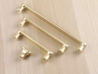 Brushed Gold Dresser Handles Drawer Pulls Cabinet Door Knobs Lynns Hardware