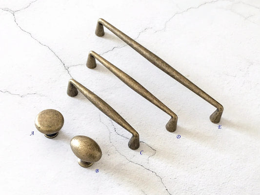 Cabinet Handles Egg Knobs Antique Bronze Drawer Pulls Lynns Hardware Farmhouse