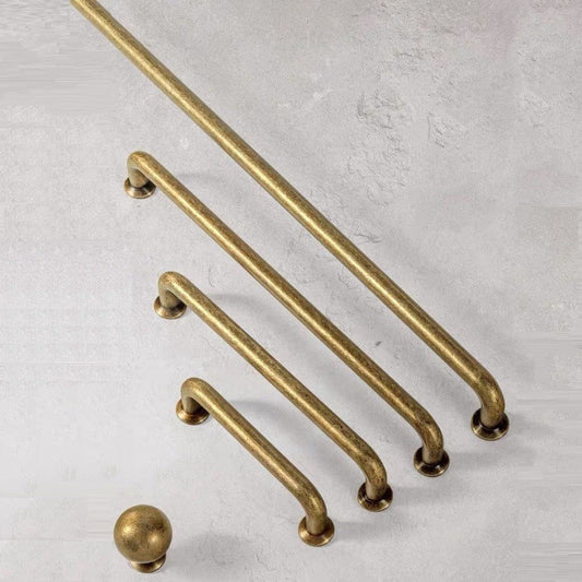 Cabinet Pulls Mid Century Antique Bronze