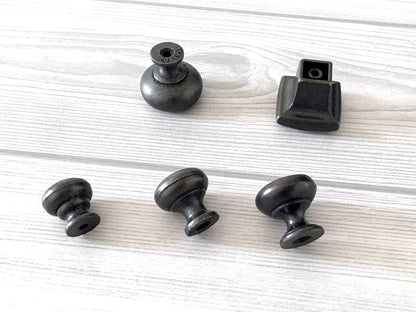 Cupboard Door Knob Iron Vintage