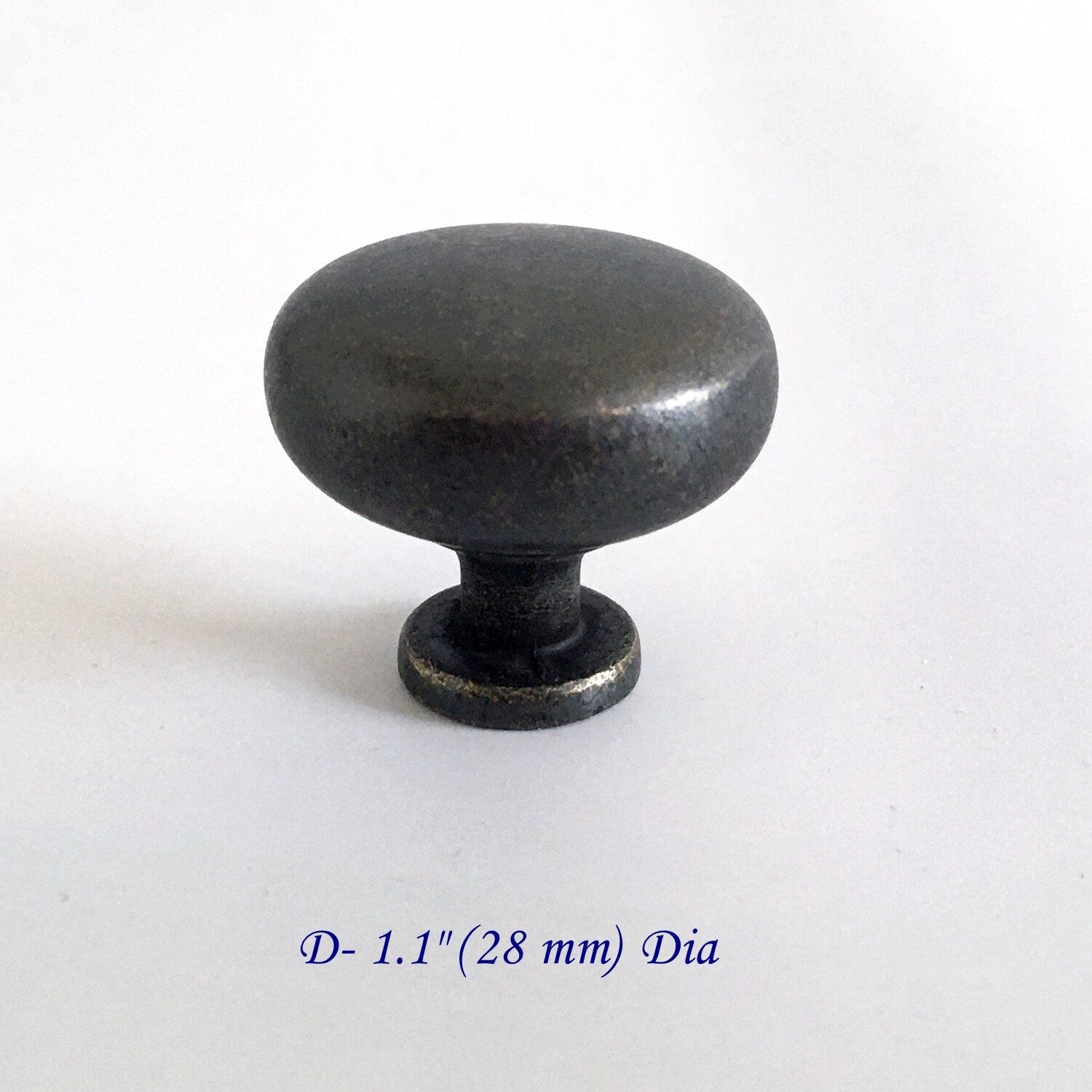 Dark Antique Bronze Cabinet Knob