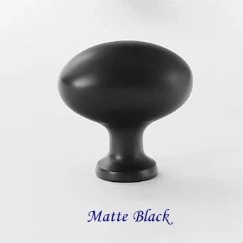 Messing Eierknopf Oval Schubladengriff Schrankknopf Bronze Kaffee Lynns Hardware 