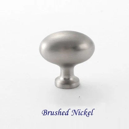 Messing Eierknopf Oval Schubladengriff Schrankknopf Bronze Kaffee Lynns Hardware 
