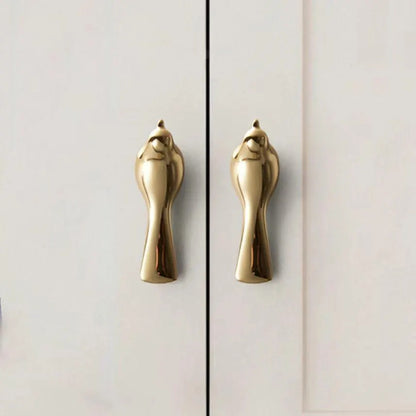 Gold Brid Cabinet Pulls Solid Unique Hardware