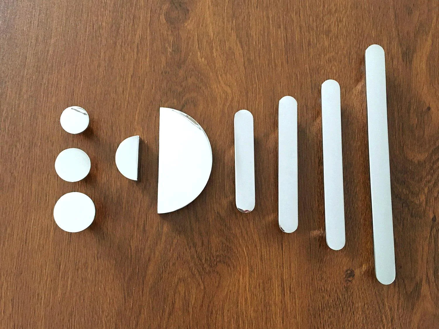 polished chrome cabinet handles collection