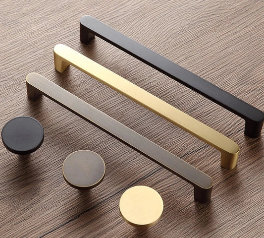 Poignées de placard noires en laiton massif et bronze café | Lynns Hardware (Copie)