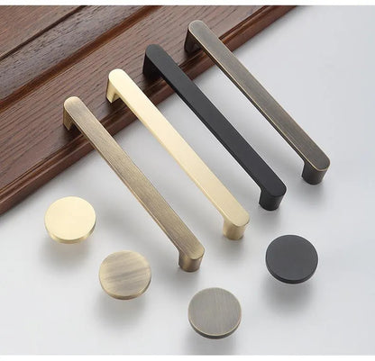 Poignées de placard noires en laiton massif et bronze café | Lynns Hardware (Copie)