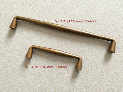 Schrankgriffe Antik Bronze Schubladengriffe Eierknopf Ovaler Griff | Lynns Hardware