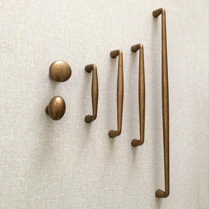 Schrankgriffe Antik Bronze Schubladengriffe Eierknopf Ovaler Griff | Lynns Hardware