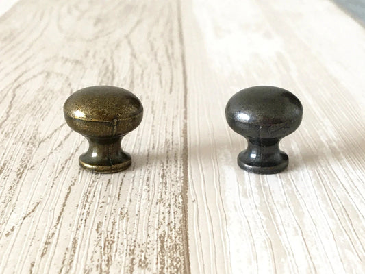 mini knob antique bronze