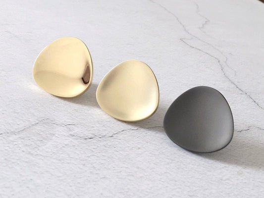 Dreieck Schublade ziehen minimalistisch Gold Modern schwarz Schrank Knöpfe 