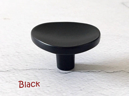 Triangle Drawer Pull Minimalist Gold Modern Black Cabinet Knobs