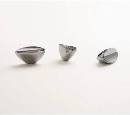 Modern Cabinet Konbs Oval Kitchen Hardware Dresser Drawer Pulls Minimalism